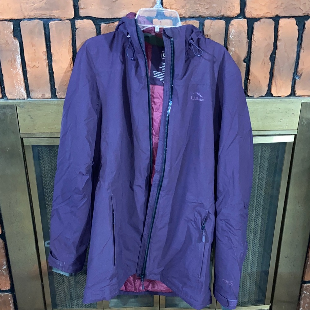 L.L. Bean Women's Purple Ski Jacket